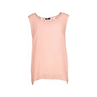 Women's Woven Sleeveless Top | M Made Italy