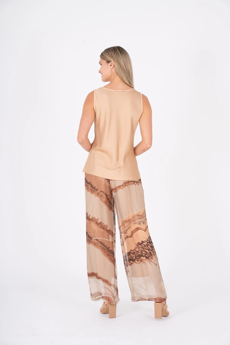 M Made Italy – Ladies Woven Cami