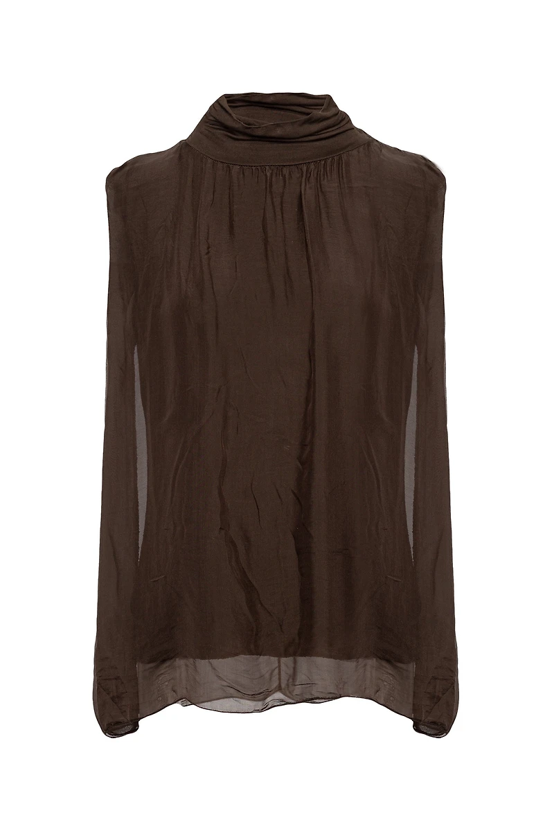 Women’s Woven Sleeveless Top | M
