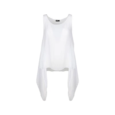 M Made Italy — Women's Woven and Knitted Sleeveless Top