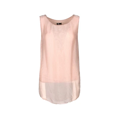 M Made Italy — Women's Woven and Knitted Sleeveless Top