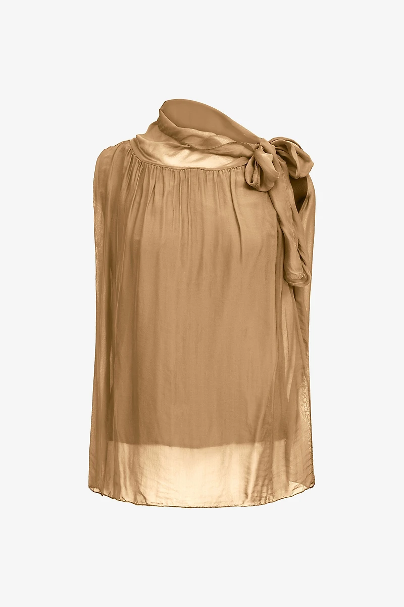 Women's Woven Sleeveless Top | M