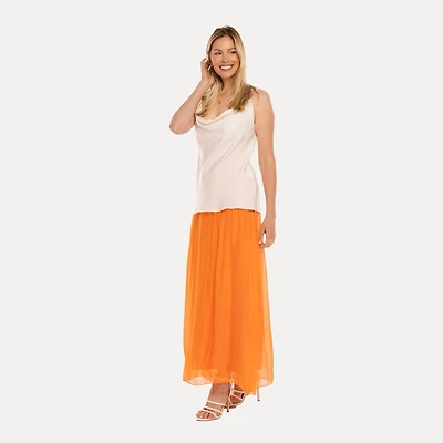 M Made Italy — Haut bustier tissé pour femme
