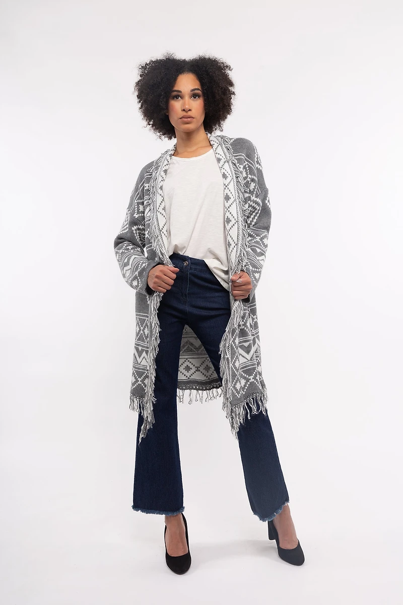 Women’s Knit Long Sleeve Cardigan | M