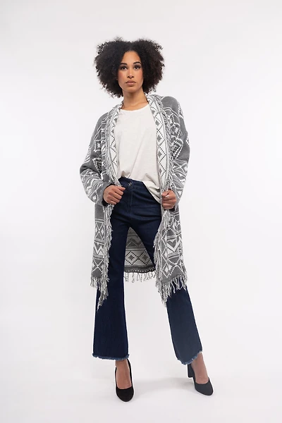 Women’s Knit Long Sleeve Cardigan | M