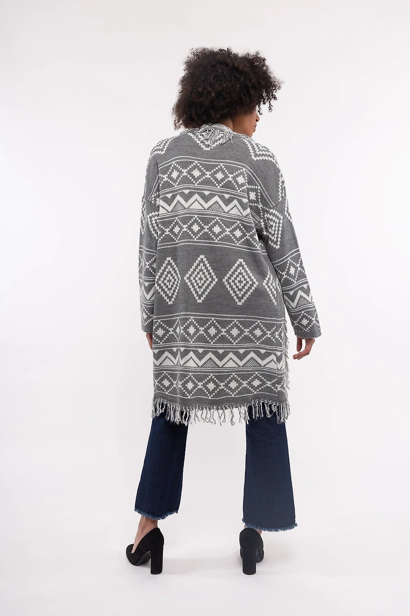 Women’s Knit Long Sleeve Cardigan | M