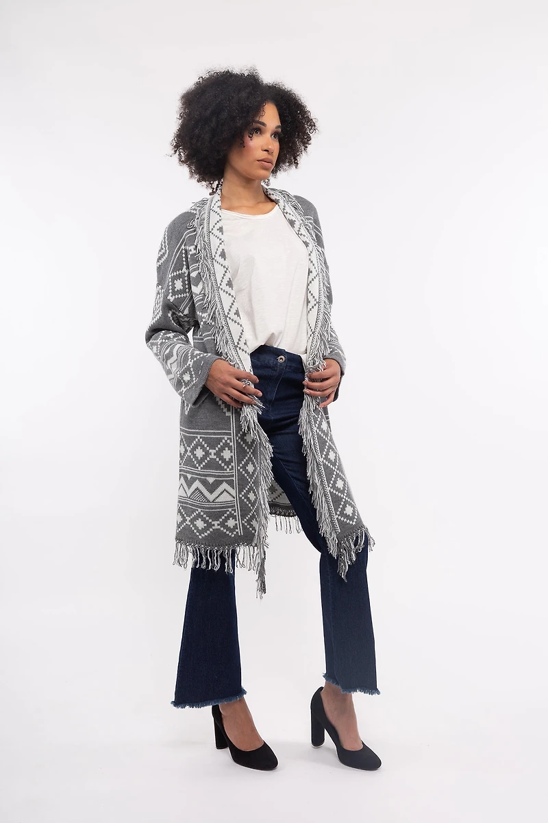 Women’s Knit Long Sleeve Cardigan | M