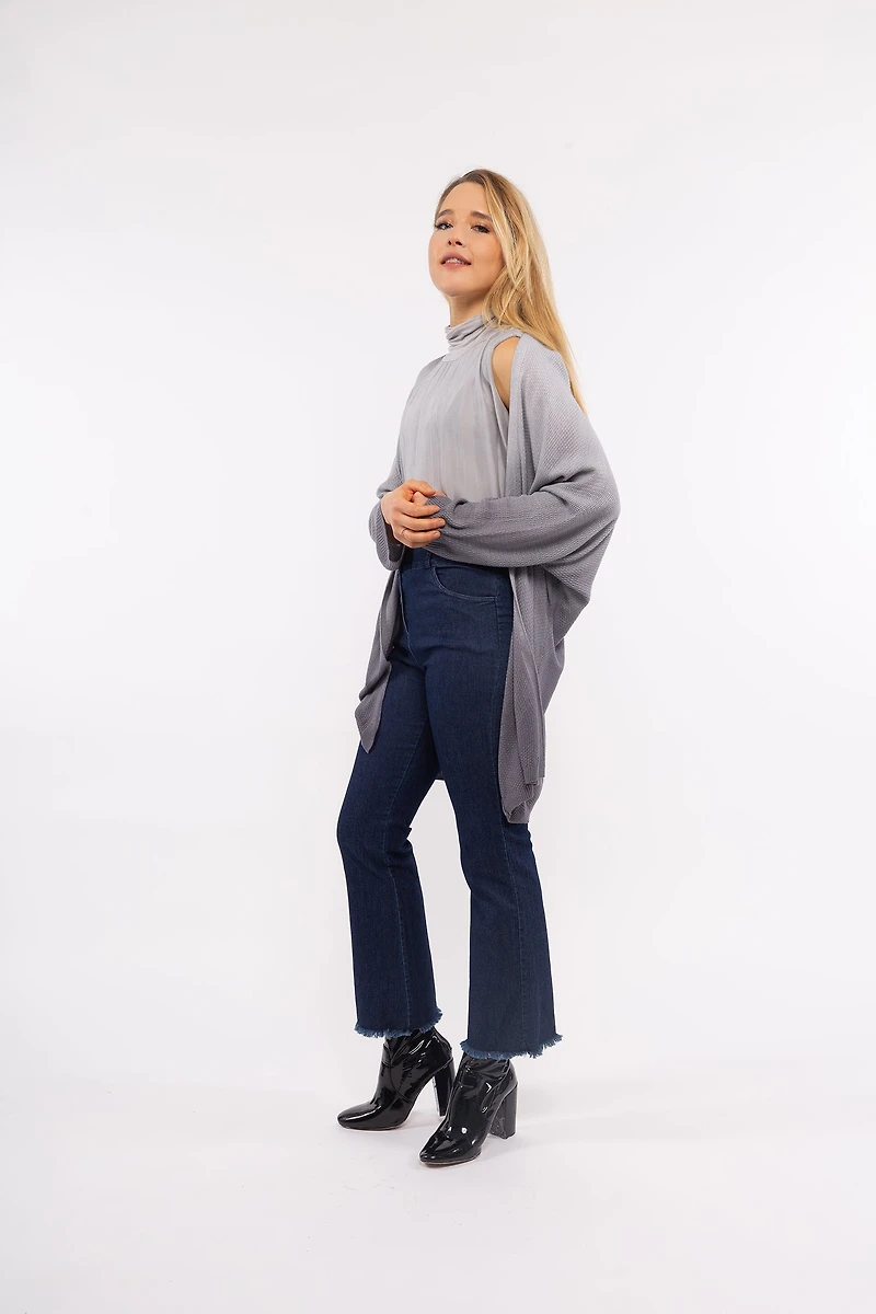 Women’s Knit Long Sleeve Cardigan | M