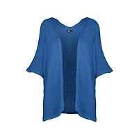 M Made Italy — Cardigan tricoté à manches trois-quarts pour femme