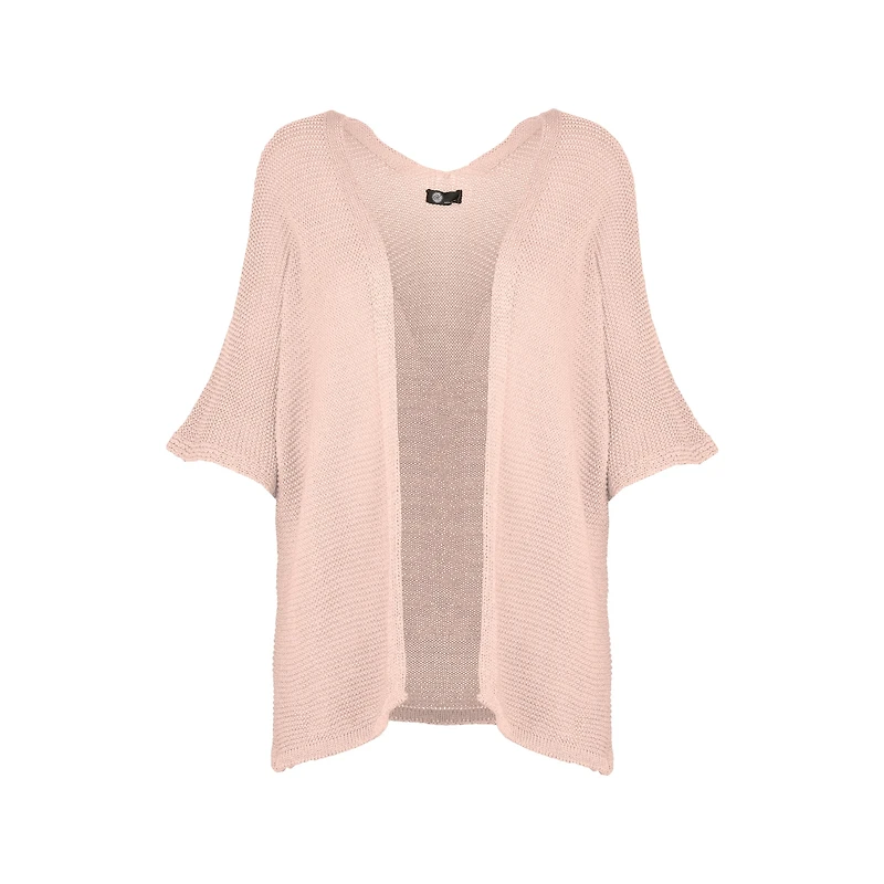 M Made Italy — Women's Knitted Three-Quarter Sleeve Cardigan