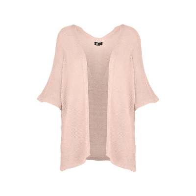 M Made Italy — Women's Knitted Three-Quarter Sleeve Cardigan
