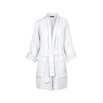 M Made Italy — Women's Woven Long Sleeve Cardigan