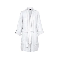 M Made Italy — Women's Woven Long Sleeve Cardigan