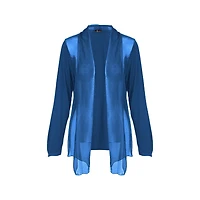 M Made Italy — Cardigan tissé à manches longues pour femme