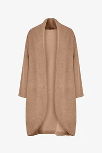Women's Knit Long Sleeve Cardigan With A Shawl Collar | M