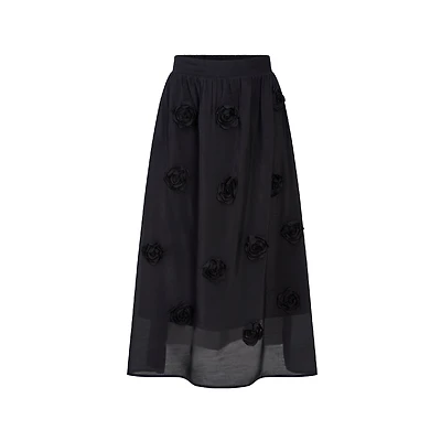 Astrid — Women's Elegant Woven Skirt