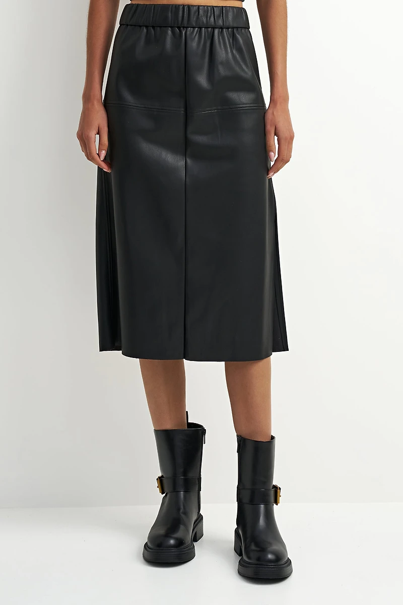 Matte Hide Skirt