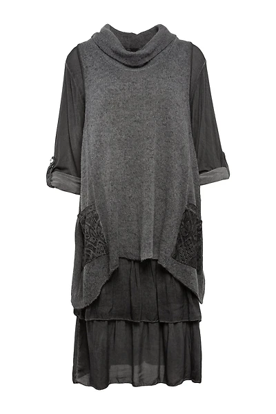 Women’s Knit Long Sleeve Dress | M