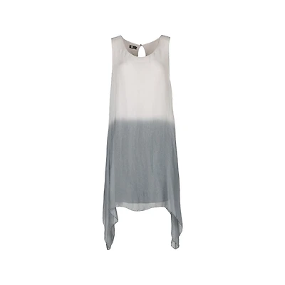 M Made Italy — Women's Woven and Knitted Sleeveless Dress