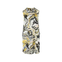 M Made Italy — Robe tissée sans manches pour femme