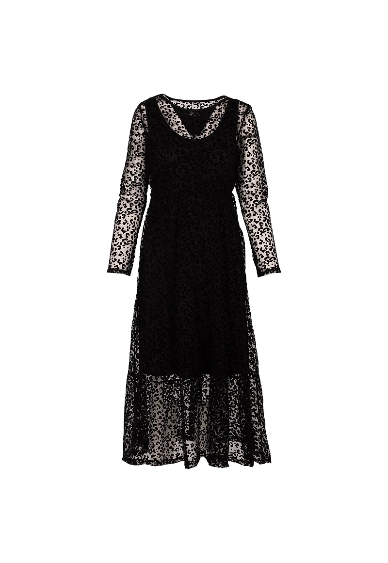 Women’s Woven Long Sleeve Dress | M