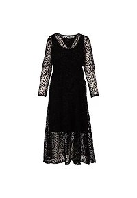 Women’s Woven Long Sleeve Dress | M
