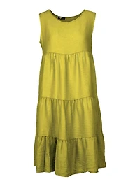 M Made Italy – Ladies Woven Sleeveless Dress