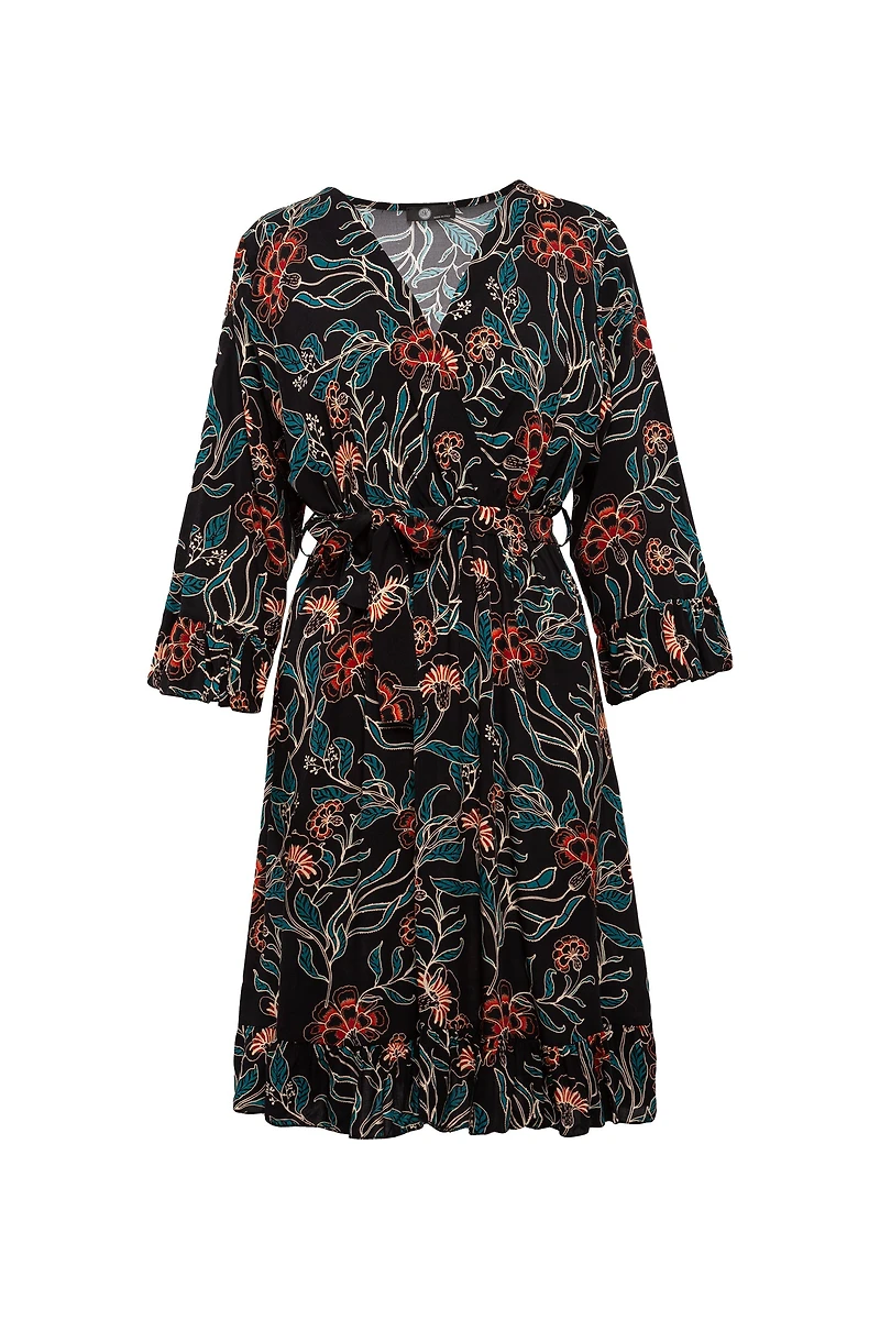 Women’s Woven 3/4 Sleeve Dress | M