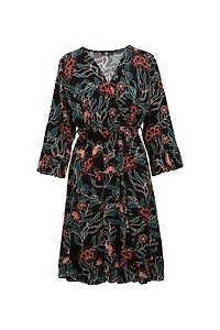 Women’s Woven 3/4 Sleeve Dress | M