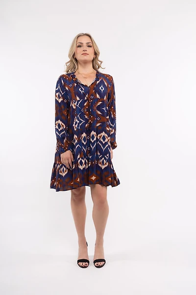 Women’s Woven Long Sleeve Dress | M