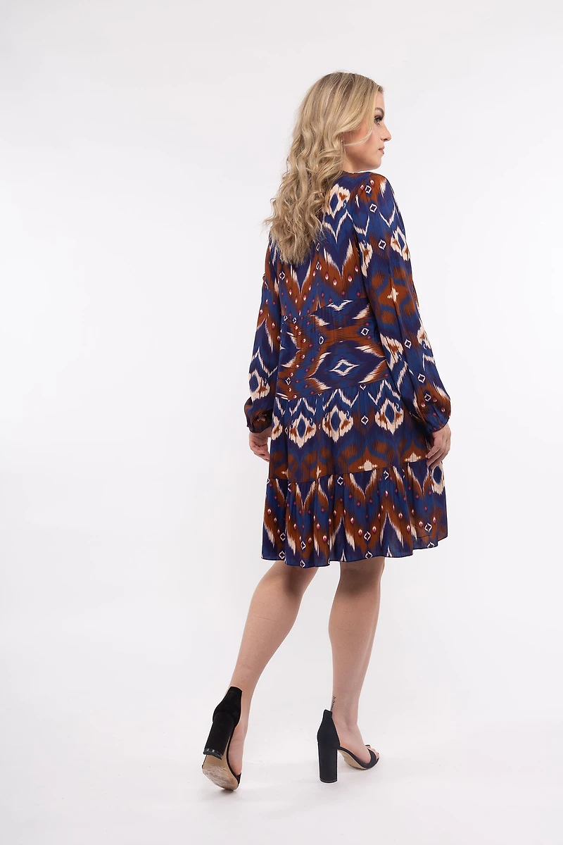 Women’s Woven Long Sleeve Dress | M