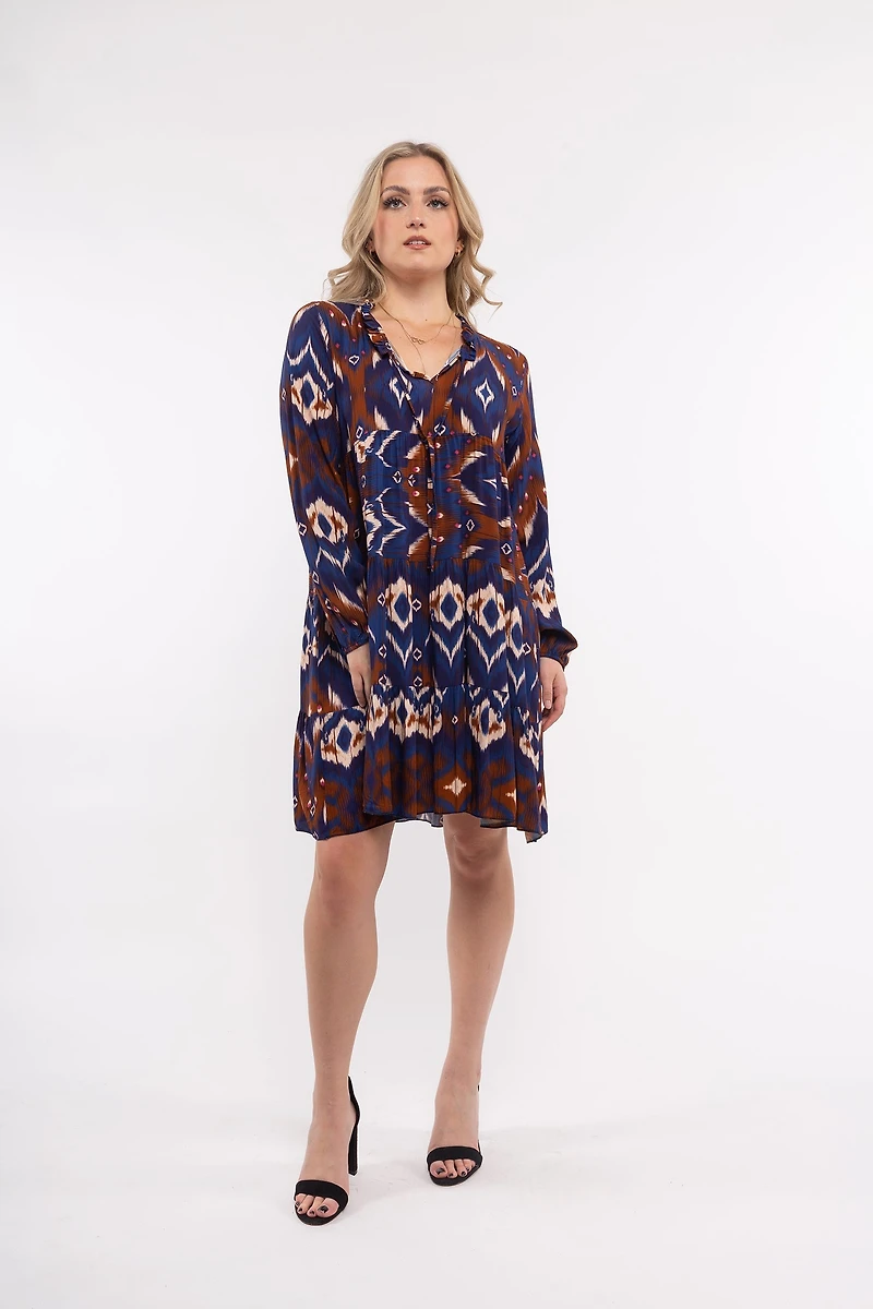 Women’s Woven Long Sleeve Dress | M