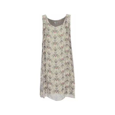 Women's Woven Sleeveless Dress | M Made Italy