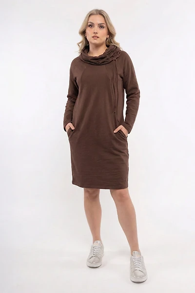 Women’s Knit Long Sleeve Dress | M