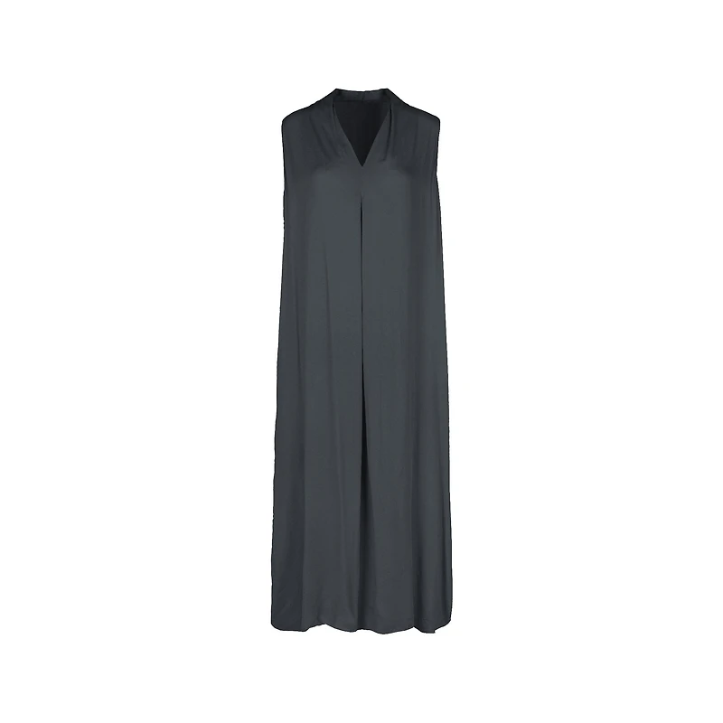 M Made Italy — Robe tissée sans manches pour femme