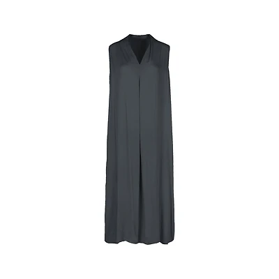 M Made Italy — Robe tissée sans manches pour femme