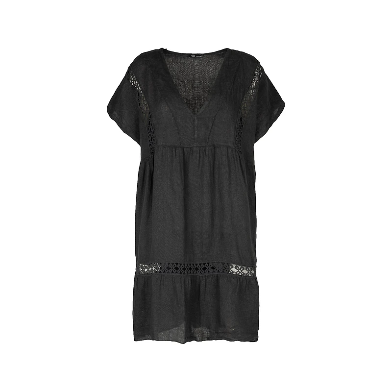M Made Italy — Women's Woven Short Sleeve Dress