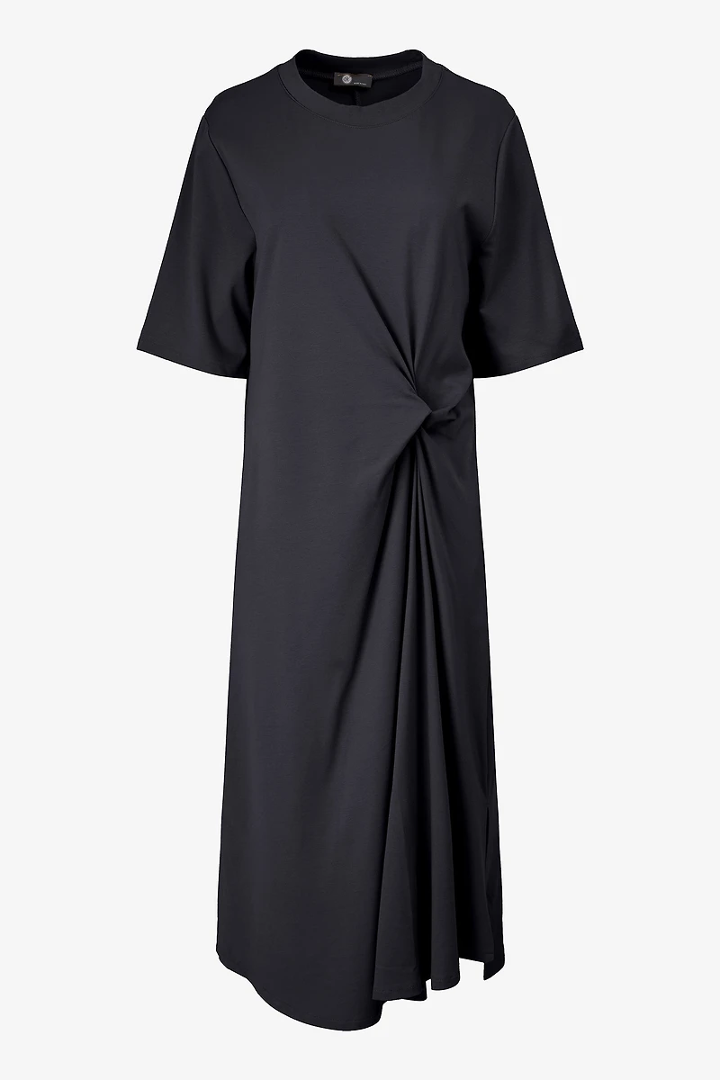 Women's Knit Elbow-Length Sleeves Dress | M