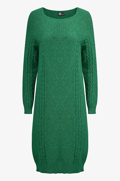 Women's Knit Crew-Neckline Dress | M