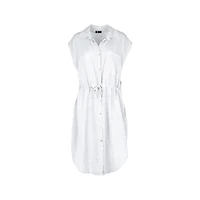 M Made Italy — Robe tissée sans manches pour femme