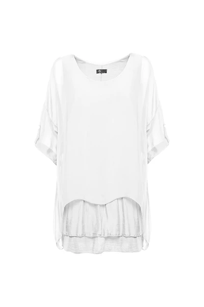 Women’s Woven 3/4 Sleeve Tunic | M