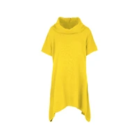 M Made Italy — Women's Woven Short Sleeve Tunic