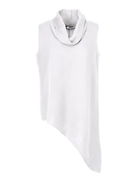 M Made Italy – Tunique tissée sans manches pour femme