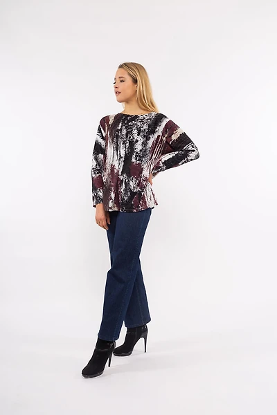 Women’s Knit Long Sleeve Tunic | M
