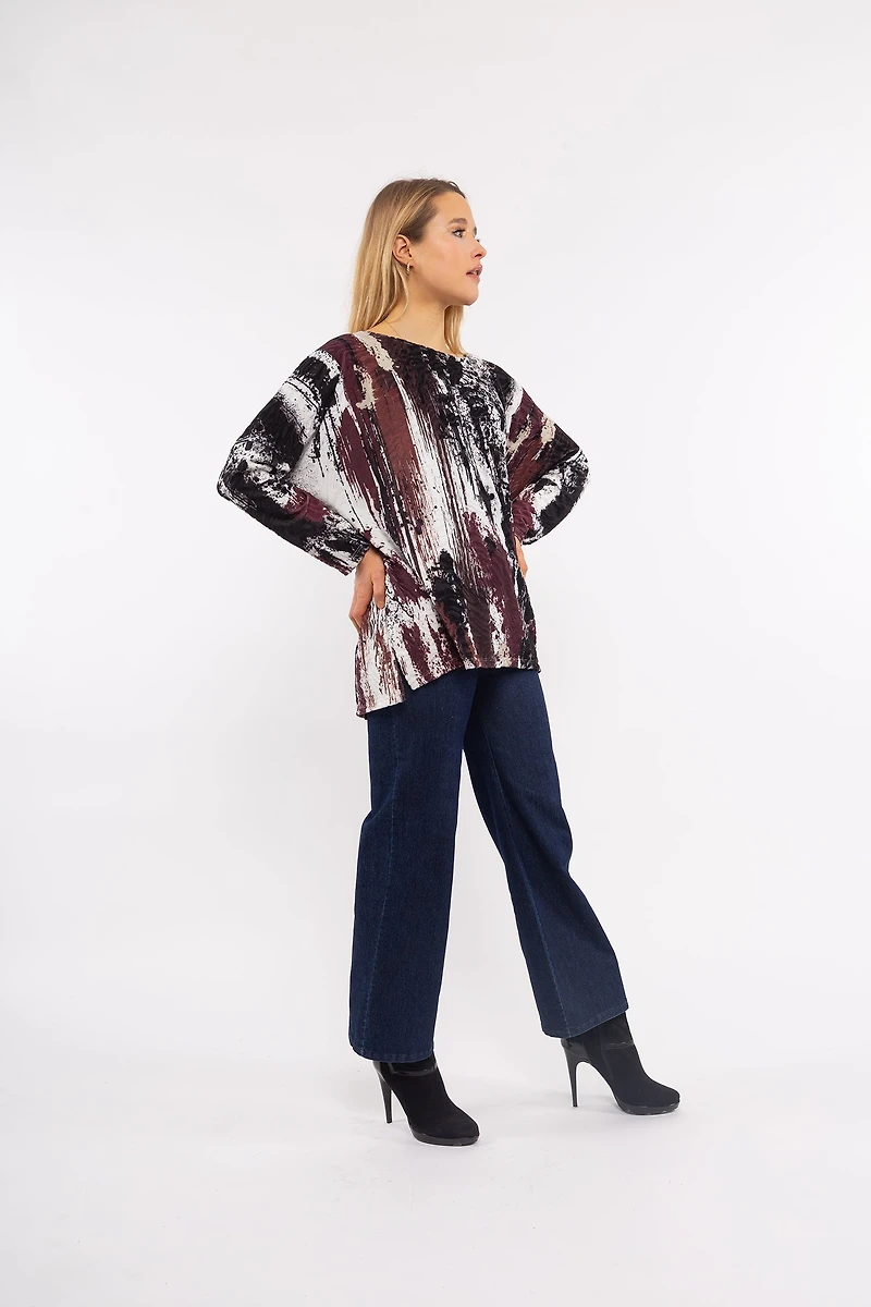 Women’s Knit Long Sleeve Tunic | M