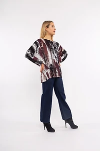 Women’s Knit Long Sleeve Tunic | M