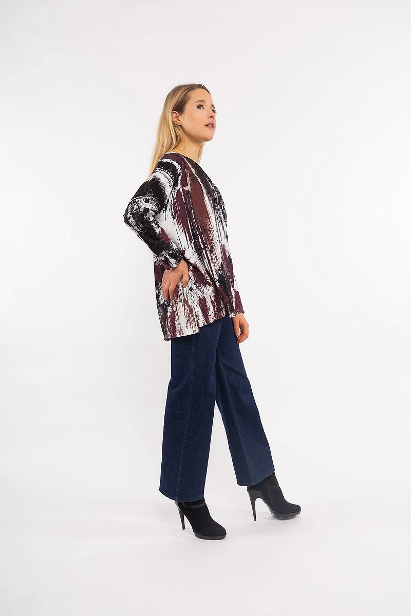 Women’s Knit Long Sleeve Tunic | M