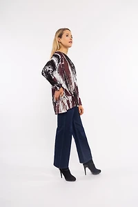Women’s Knit Long Sleeve Tunic | M