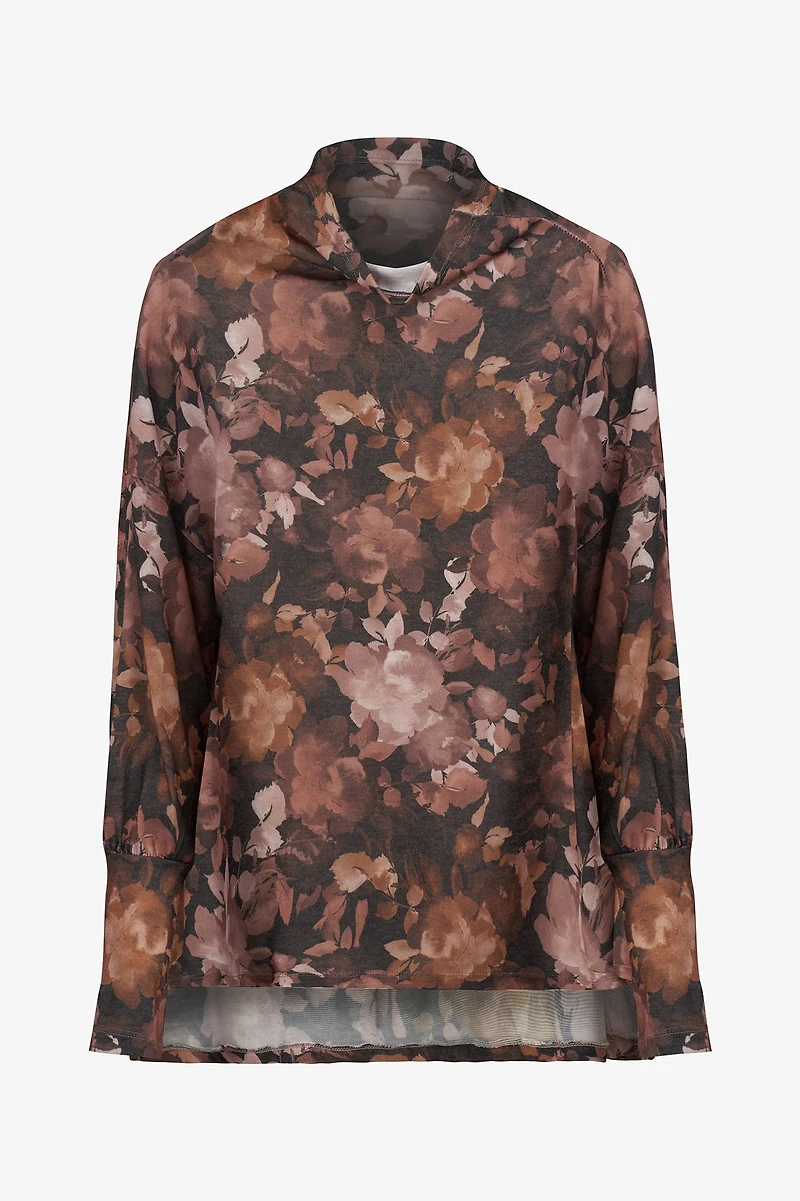 Women's Knit Long Sleeve Tunic | M