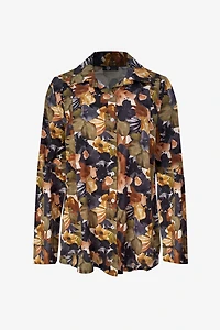Women's Woven Button-Down Shirt | M